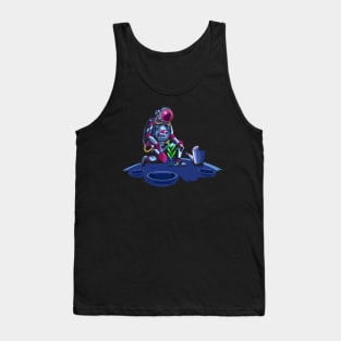 moon gardening astronaut Tank Top